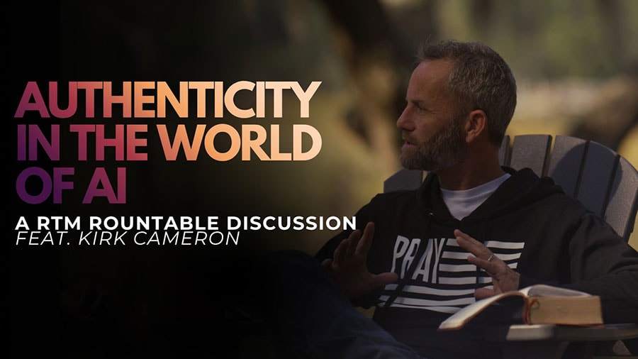 Featured image for “The Power of Authenticity in the world of A.I – feat.Kirk Cameron”
